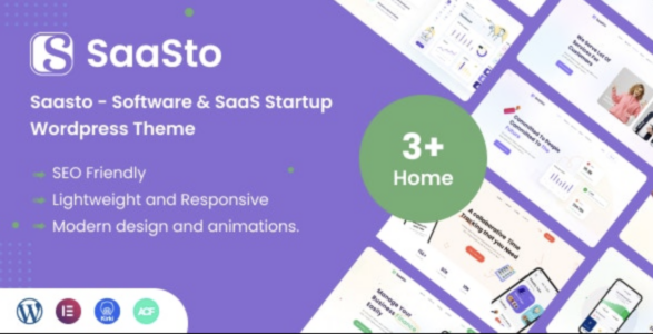 Saasto WordPress Theme