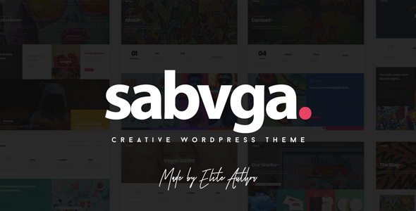 Sabvga - Modern & Creative Portfolio Theme 1 Sabvga Modern & Creative Portfolio Theme