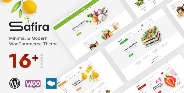 Safira – Food & Organic WooCommerce WordPress Theme 1 Safira – Food & Organic WooCommerce WordPress Theme