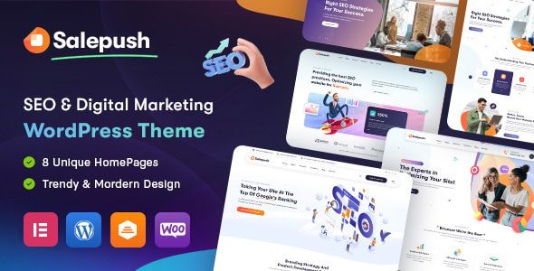 Salepush – SEO Digital Marketing WordPress Theme 1 Salepush SEO Digital Marketing WordPress Theme