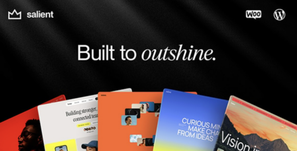 Salient WordPress Theme