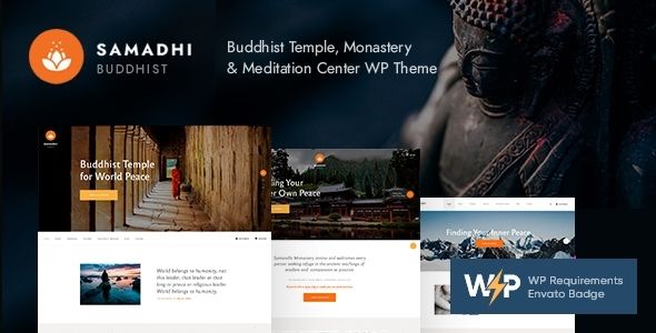 Samadhi | Oriental Buddhist Temple WordPress Theme 1 Samadhi | Oriental Buddhist Temple WordPress Theme