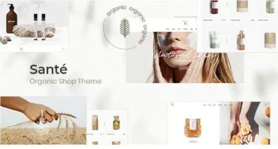 Santé Pro - Organic Shop WordPress Theme