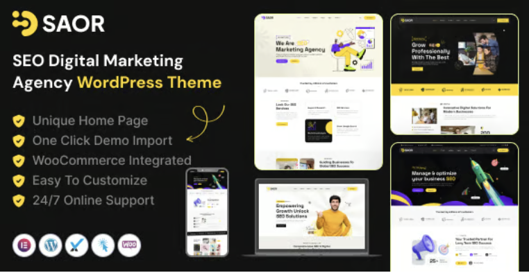 Saor - AI SEO Digital Marketing Agency WordPress Theme 1 Saor - AI SEO Digital Marketing Agency WordPress Theme