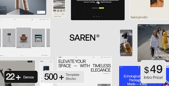 Saren - Multi-Concept WooCommerce WordPress Theme 1 Saren - Multi-Concept Woo Commerce WordPress Theme