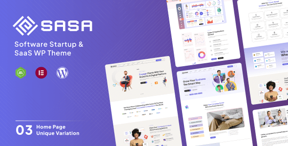 SaSa - Startup WordPress Theme 1 Sa Sa - Startup WordPress Theme