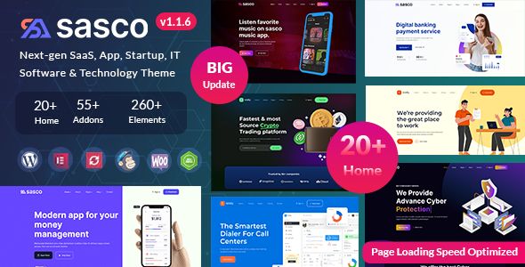 Sasco – SaaS Startup Multipurpose WordPress Theme 1 Sasco Saa S Startup Multipurpose WordPress Theme