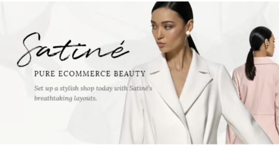 Satiné - Fashion and Clothing Shop WordPress Theme