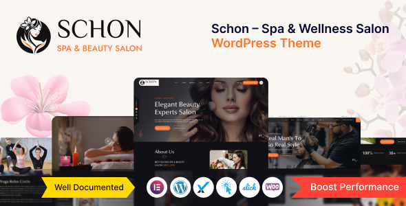 Schon – Spa & Wellness Salon WordPress Theme 1 Schon – Spa & Wellness Salon WordPress Theme