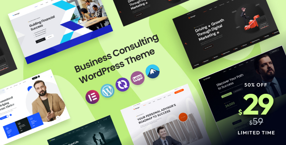 Seargin - Business Consulting WordPress Theme 1 Seargin - Business Consulting WordPress Theme