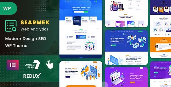 Searmek - SEO and Marketing WordPress Theme 1 Searmek SEO and Marketing WordPress Theme