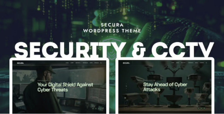 Secura - CCTV & Security WordPress Theme 1 Secura WordPress Theme