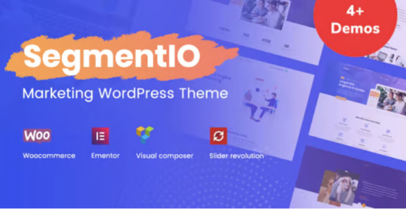 Segment IO Marketing WordPress Theme