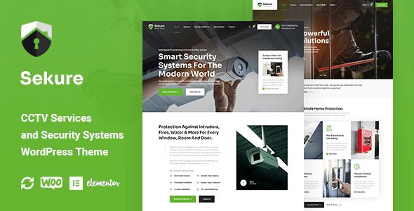 Sekure – CCTV and Security Systems WordPress Theme 1 Sekure CCTV and Security Systems WordPress Theme