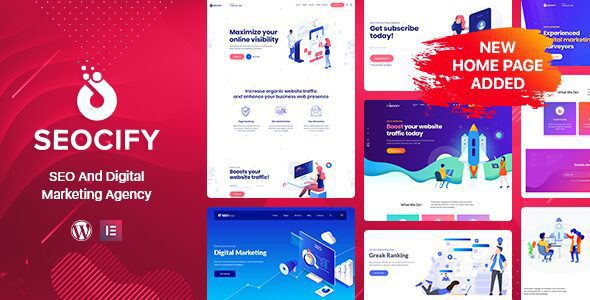 Seocify - SEO Digital Marketing Agency WordPress Theme 1 Seocify SEO Digital Marketing Agency WordPress Theme