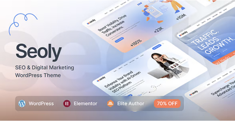 Seoly — SEO & Digital Marketing WordPress Theme 1 Seoly WordPress Theme