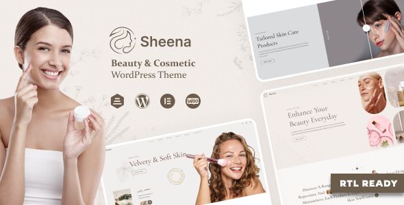 Sheena – Beauty Cosmetic WooCommerce Theme 1 Sheena – Beauty Cosmetic WordPress Theme