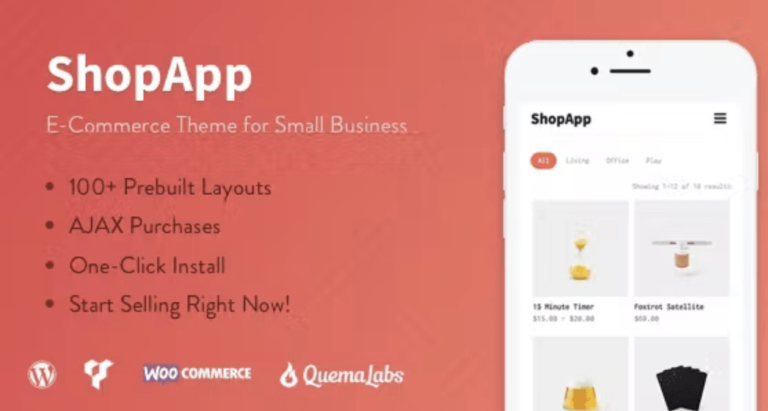 ShopApp – WordPress Theme for Small Business 1 ShopApp WordPress Theme