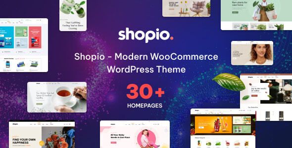 Shopio – Multipurpose WooCommerce WordPress Theme 1 Shopio – Modern WooCommerce WordPress Theme