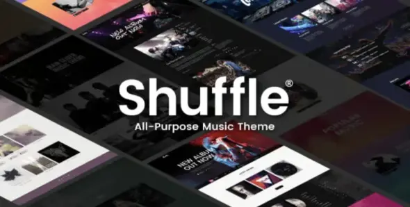 Shuffle Pro - Music WordPress Theme
