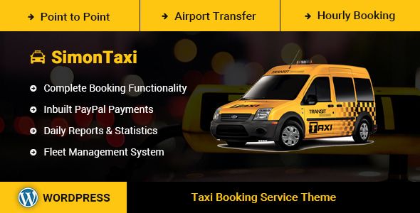 SimonTaxi – Taxi Booking WordPress Theme 1 Simon Taxi – Taxi Booking WordPress Theme