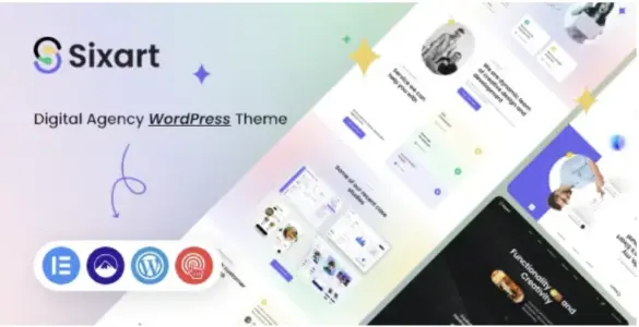 Sixart Pro – Digital Agency WordPress Theme