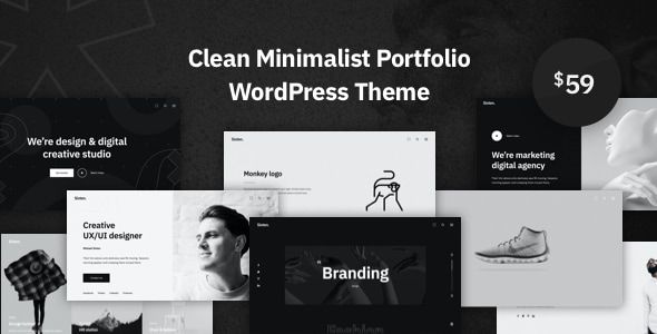 Sixten - Minimalist Portfolio WordPress Theme 1 Sixten - Minimalist Portfolio WordPress Theme
