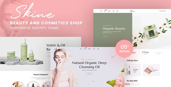 Skine - Beauty and Cosmetics Shop Responsive Shopify Theme 1 Skine - Beauty and Cosmetics Shop Responsive Shopify Theme
