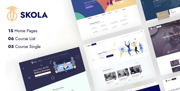 Skola – LMS Online Courses WordPress Theme 1 Skola – LMS Online Courses WordPress Theme