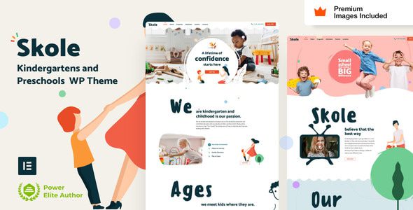 Skole - Kids School WordPress Theme 1 Skole Kids School WordPress Theme