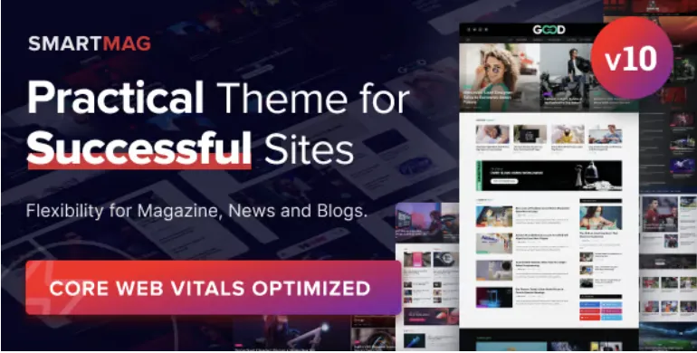 SmartMag Pro – Newspaper Magazine & News WordPress 1 Smart Mag Pro WordPress Theme