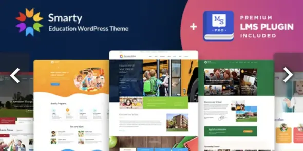 Smarty Pro – School Kindergarten WordPress Theme