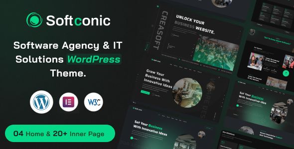 Softconic – Software and IT Solutions WordPress Theme 1 Softconic – Software and IT Solutions WordPress Theme