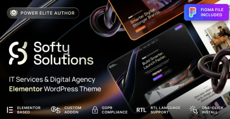 Softy Solutions - IT Services & Digital Agency WordPress Theme 1 Softy Solutions IT Services & Digital Agency WordPress Theme