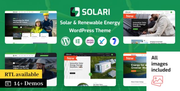 Solari - Ecology& Solar Energy WordPress Theme 1 Solari Ecology& Solar Energy WordPress Theme