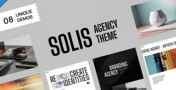 Solis Agency and Portfolio WordPress Theme