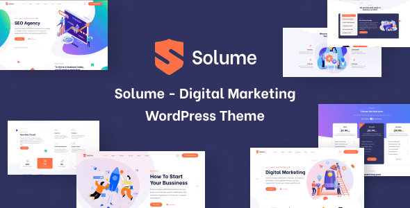 Solume - Digital Marketing WordPress Theme 1 Solume - Digital Marketing WordPress Theme