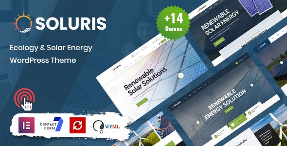 Soluris – Ecology Solar Energy WordPress Theme 1 Soluris Ecology Solar Energy WordPress Theme