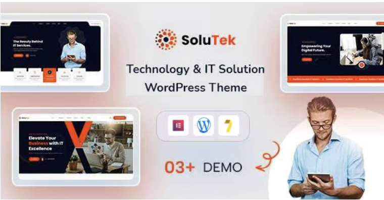 Solutek - Technology & IT Services WordPress Theme 1 Solutek Technology & IT Services WordPress Theme