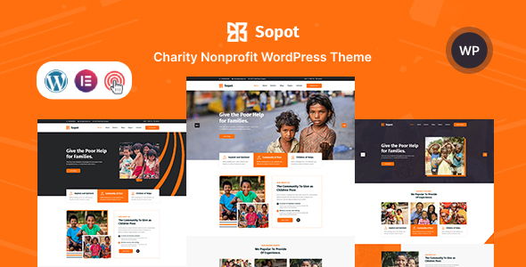 Sopot - Charity NonProfit Fundraising WordPress Theme 1 Sopot Charity Non Profit Fundraising WordPress Theme