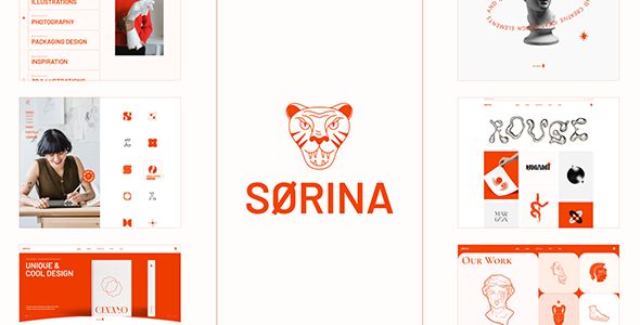 Sørina – Creative Portfolio Theme 1 Sørina – Creative Portfolio Theme WordPress Theme