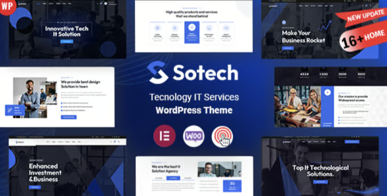 Sotech - IT & Technology Business Consulting
WordPress Theme 1 Sotech - IT & Technology Business Consulting WordPress Theme