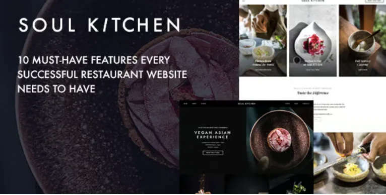 SoulKitchen Pro - Restaurant WordPress Theme 1 Soul Kitchen Pro WordPress Theme
