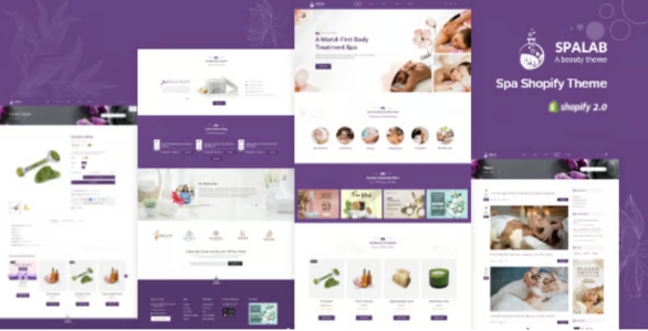 Spa Lab - Beauty Cosmetics Shopify Theme