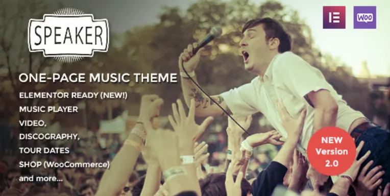 Speaker Pro – One-Page Music WordPress Theme 1 Speaker Pro – One-Page Music WordPress Theme