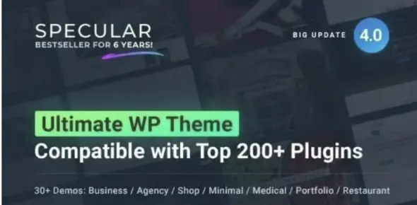 Specular Pro – Business WordPress Multi-Purpose