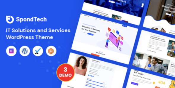 Spond Tech IT Solutions and Services WordPress Theme