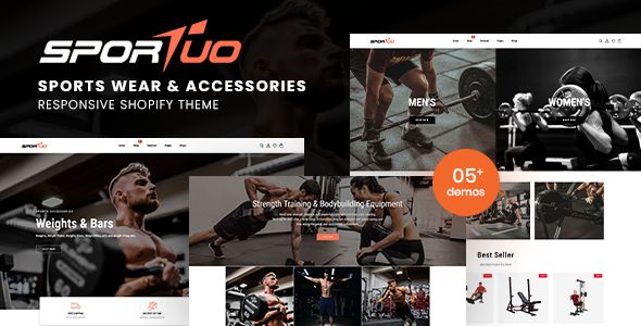 Sportuo Sports Wear & Accessories WordPress Theme