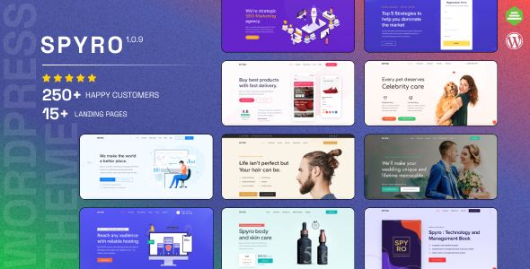 Spyro – Marketing Landing Page WordPress Theme 1 Spyro – Marketing Landing Page WordPress Theme
