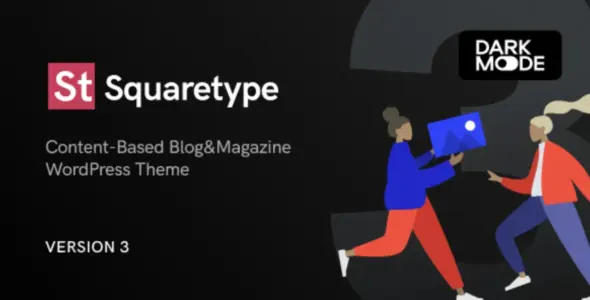 Squaretype Pro WordPress Theme